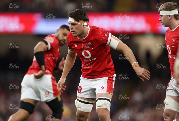 150325 - Wales v England - Guinness Six Nations Championship - Teddy Williams of Wales 