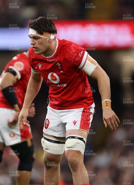 150325 - Wales v England - Guinness Six Nations Championship - Teddy Williams of Wales 