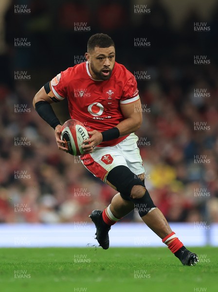 150325 Wales v England, Guinness Mens Six Nations - Taulupe Faletau of Wales