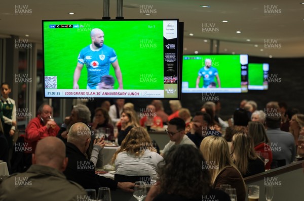 150325 Wales v England, Guinness Mens Six Nations - Hospitality screens