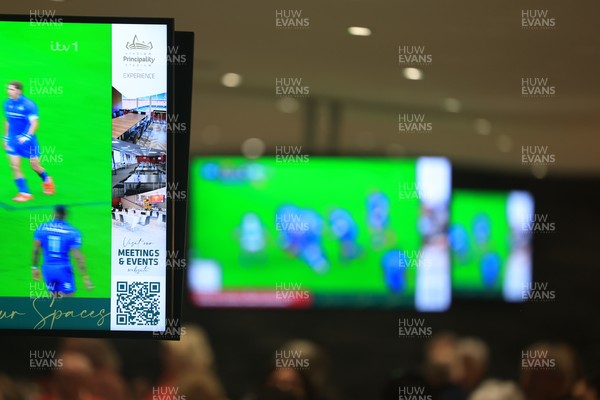 150325 Wales v England, Guinness Mens Six Nations - Hospitality screens