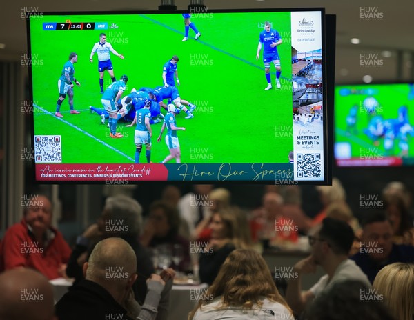 150325 Wales v England, Guinness Mens Six Nations - Hospitality screens