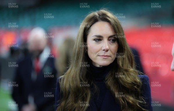 150325 Wales v England, Guinness Mens Six Nations - Catherine, Princess of Wales after the match