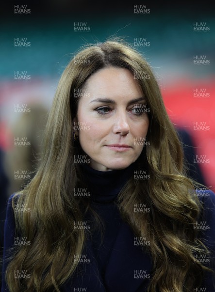 150325 Wales v England, Guinness Mens Six Nations - Catherine, Princess of Wales after the match