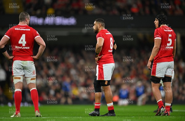 150325 - Wales v England - Guinness Six Nations - Taulupe Faletau of Wales 