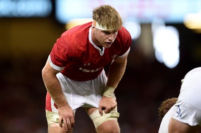 170819 - Wales v England - Under Armour Summer Series - Aaron Wainwright of Wales