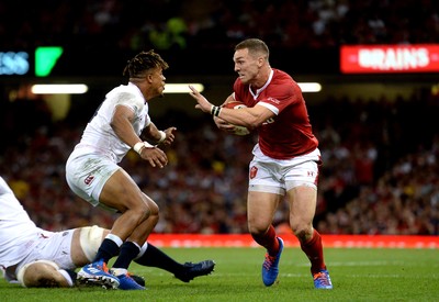 170819 - Wales v England - Under Armour Summer Series - George North of Wales