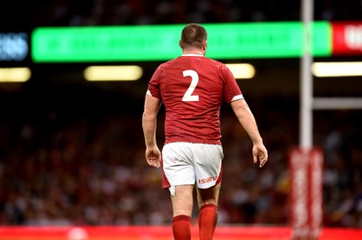 170819 - Wales v England - Under Armour Summer Series - Ken Owens of Wales