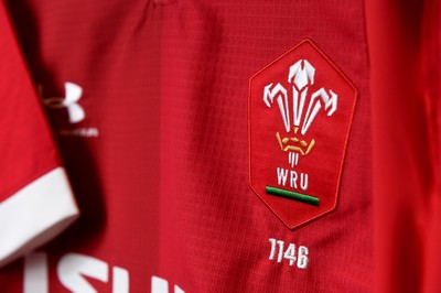 170819 - Wales v England - Under Armour Summer Series - Wales Jersey in Dressing Room