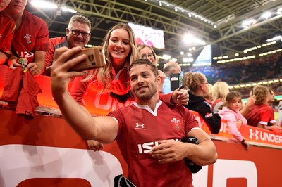 170819 - Wales v England - Under Armour Summer Series - Leigh Halfpenny of Wales at the end of the game