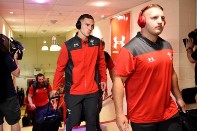 170819 - Wales v England - Under Armour Summer Series - George North of Wales