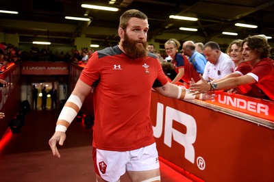 170819 - Wales v England - Under Armour Summer Series - Jake Ball of Wales