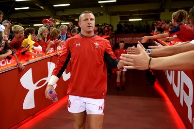 170819 - Wales v England - Under Armour Summer Series - Hadleigh Parkes of Wales