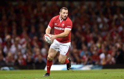 170819 - Wales v England - Under Armour Summer Series - Ken Owens of Wales