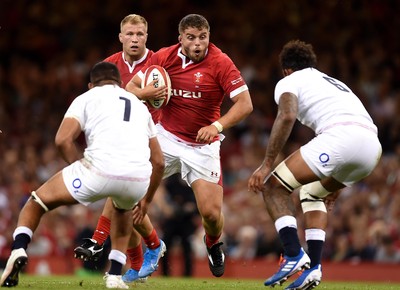 170819 - Wales v England - Under Armour Summer Series - Nicky Smith of Wales