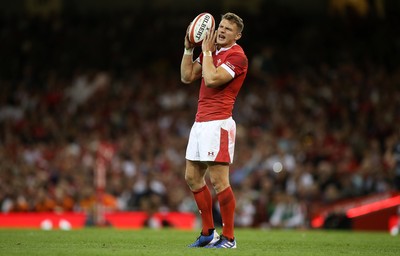 170819 - Wales v England - RWC Warm Up - Under Armour Summer Series - Dan Biggar of Wales