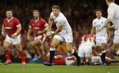 170819 - Wales v England - RWC Warm Up - Under Armour Summer Series - Owen Farrell of England