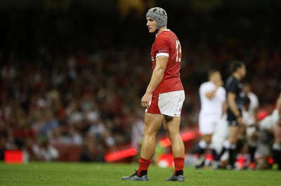 170819 - Wales v England - RWC Warm Up - Under Armour Summer Series - Jonathan Davies of Wales