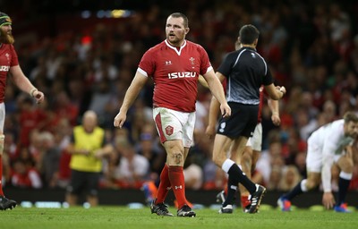 170819 - Wales v England - RWC Warm Up - Under Armour Summer Series - Ken Owens of Wales