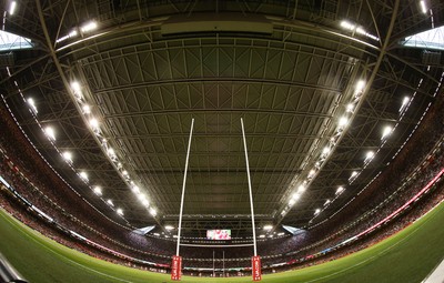 170819 - Wales v England, Under Armour Summer Series 2019 - A general view of the Principality Stadium during the match