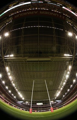 170819 - Wales v England, Under Armour Summer Series 2019 - A general view of the Principality Stadium during the match