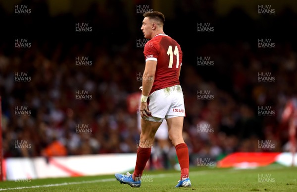170819 - Wales v England - Under Armour Summer Series - Josh Adams of Wales