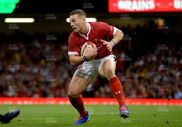 170819 - Wales v England - Under Armour Summer Series - George North of Wales