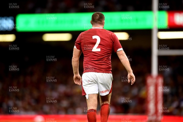 170819 - Wales v England - Under Armour Summer Series - Ken Owens of Wales
