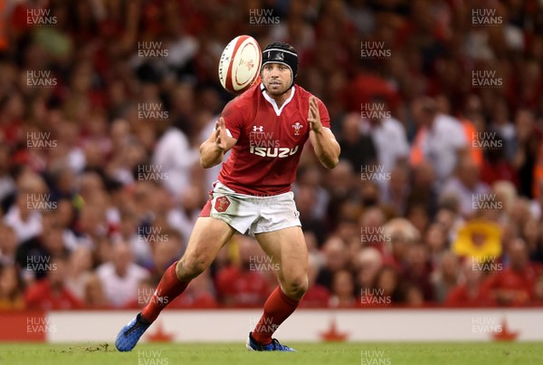 170819 - Wales v England - Under Armour Summer Series - Leigh Halfpenny of Wales
