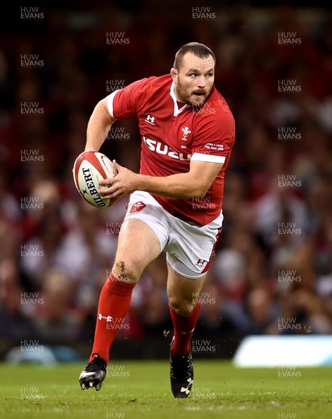 170819 - Wales v England - Under Armour Summer Series - Ken Owens of Wales