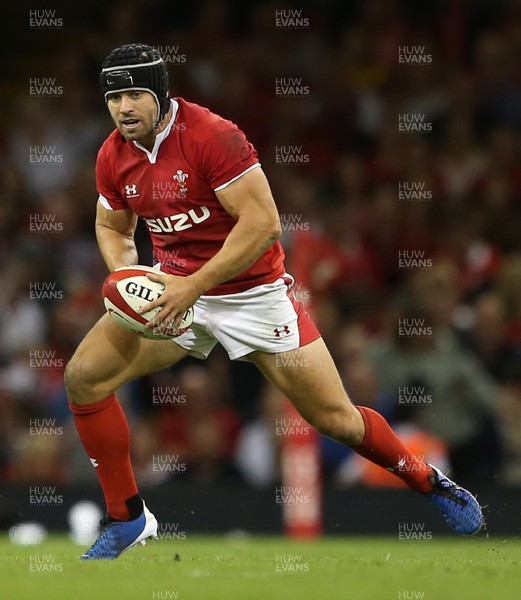 170819 - Wales v England - RWC Warm Up - Under Armour Summer Series - Leigh Halfpenny of Wales