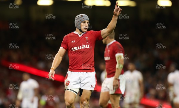 170819 - Wales v England, Under Armour Summer Series 2019 - Jonathan Davies of Wales