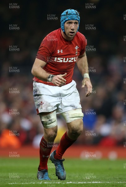 230219 - Wales v England - Guinness 6 Nations Championship - Justin Tipuric of Wales