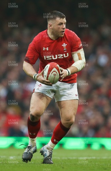 230219 - Wales v England, Guinness Six Nations Championship - Rob Evans of Wales  