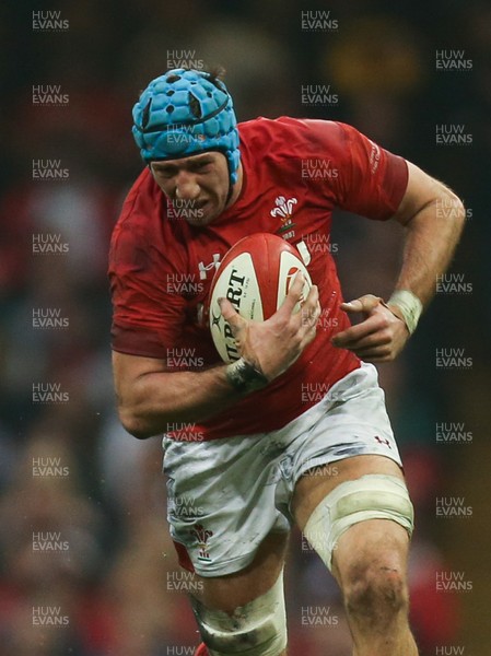 230219 - Wales v England, Guinness Six Nations Championship - Justin Tipuric of Wales 
