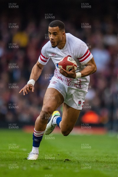 250223 - Wales v England - Guinness Six Nations - Anthony Watson of England