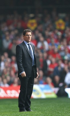 26.03.11 - Wales v England, UEFA Euro 2012 Qualifier -  England manager Fabio Capello during the match 