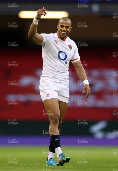 270221 - Wales v England - Guinness 6 Nations - Anthony Watson of England