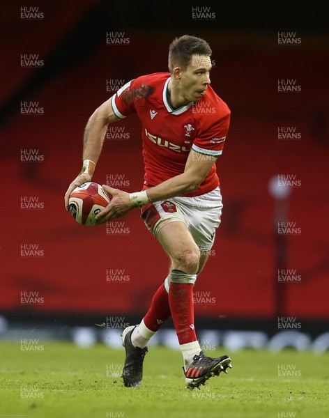 270221 - Wales v England, Guinness 2021 Six Nations Championship - Liam Williams of Wales