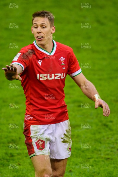 270221 - Wales v England - Guinness Six Nations - Liam Williams of Wales 