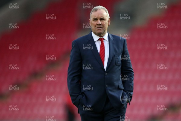 281120 - Wales v England - Autumn Nations Cup 2020 - Wales Head Coach Wayne Pivac