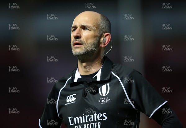 281120 - Wales v England - Autumn Nations Cup 2020 - Referee Romain Poite