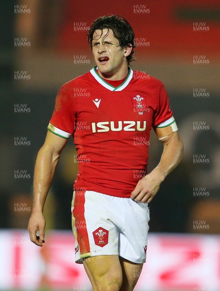 281120 - Wales v England - Autumn Nations Cup 2020 - Lloyd Williams of Wales