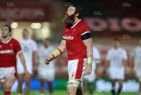 281120 - Wales v England - Autumn Nations Cup 2020 - Jake Ball of Wales