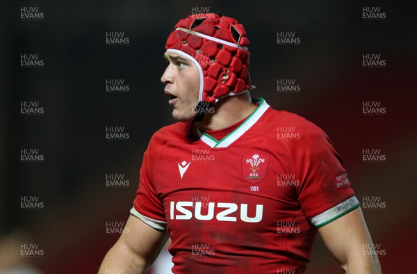 281120 - Wales v England - Autumn Nations Cup 2020 - James Botham of Wales