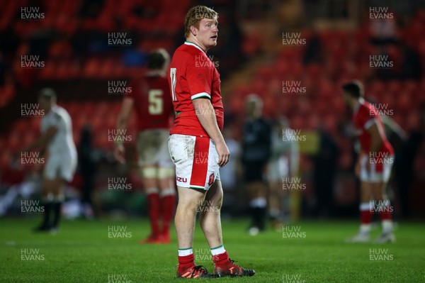 281120 - Wales v England - Autumn Nations Cup 2020 - Rhys Carre of Wales