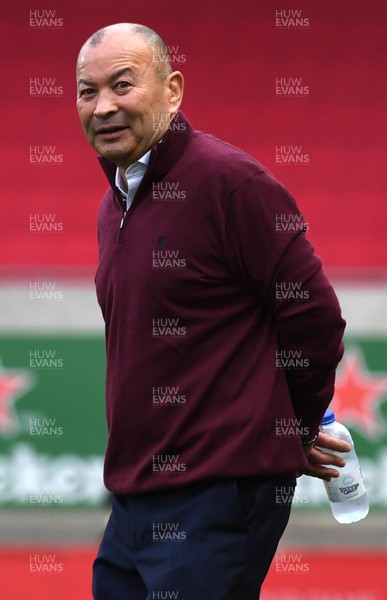 281120 - Wales v England - Autumn Nations Cup - England Head Coach Eddie Jones