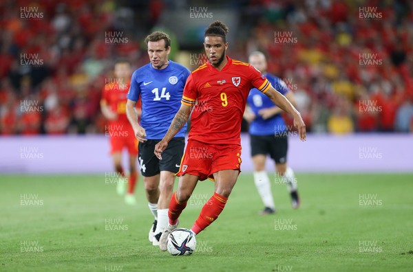 080921 - Wales v Estonia, World Cup 2022 Qualifying - Tyler Roberts of Wales