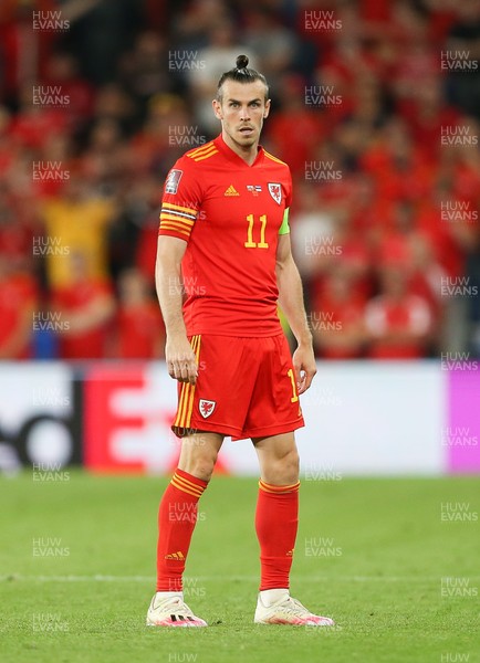 080921 - Wales v Estonia, World Cup 2022 Qualifying - Gareth Bale of Wales