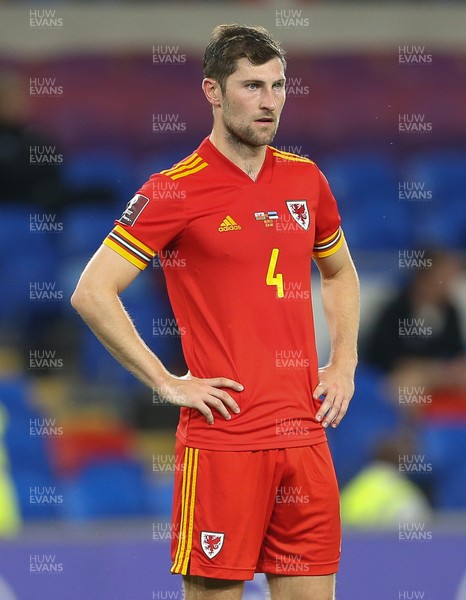 080921 - Wales v Estonia, World Cup 2022 Qualifying - Ben Davies of Wales